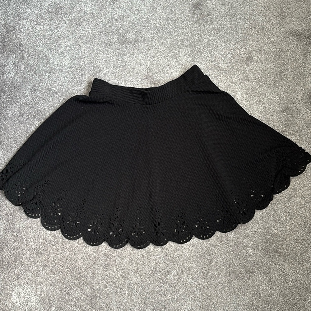 H&M Black Skater Skirt